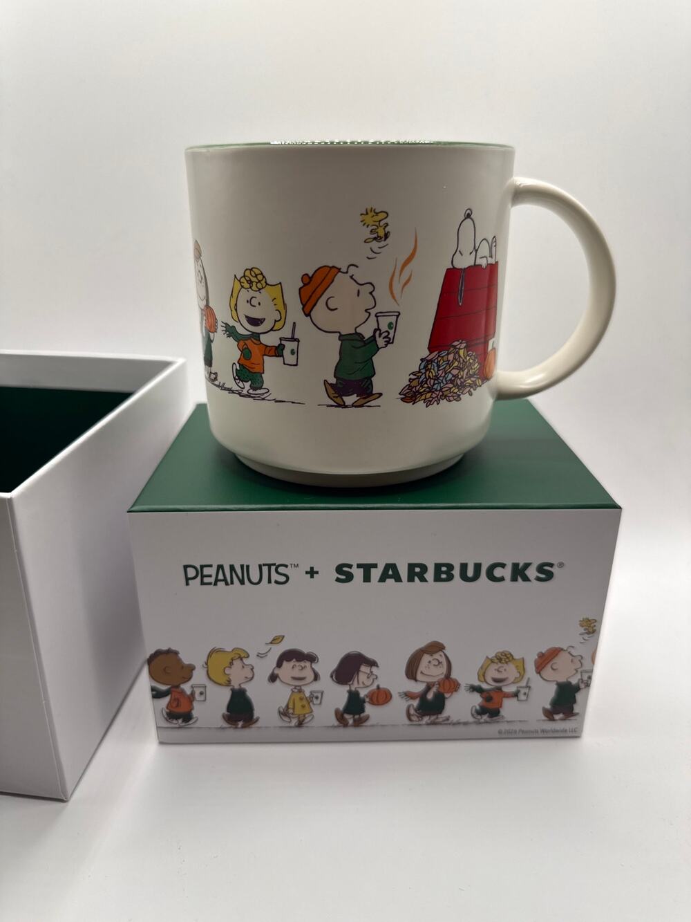 Starbucks Peanuts Snoopy White Mug Limited Edition **Released Today**